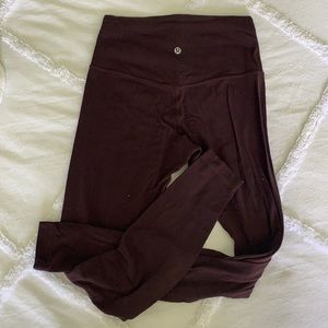 Wine Lululemon Align 28”